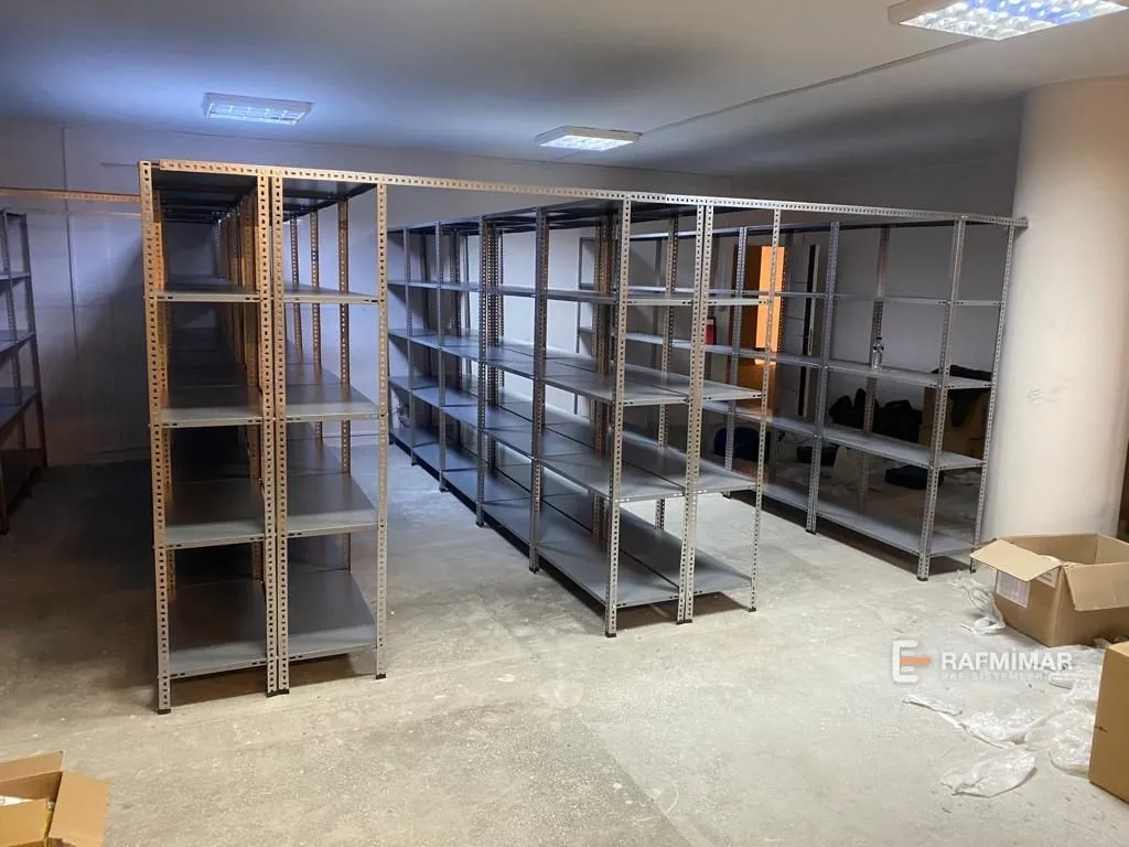 Çelik raf depo rafı