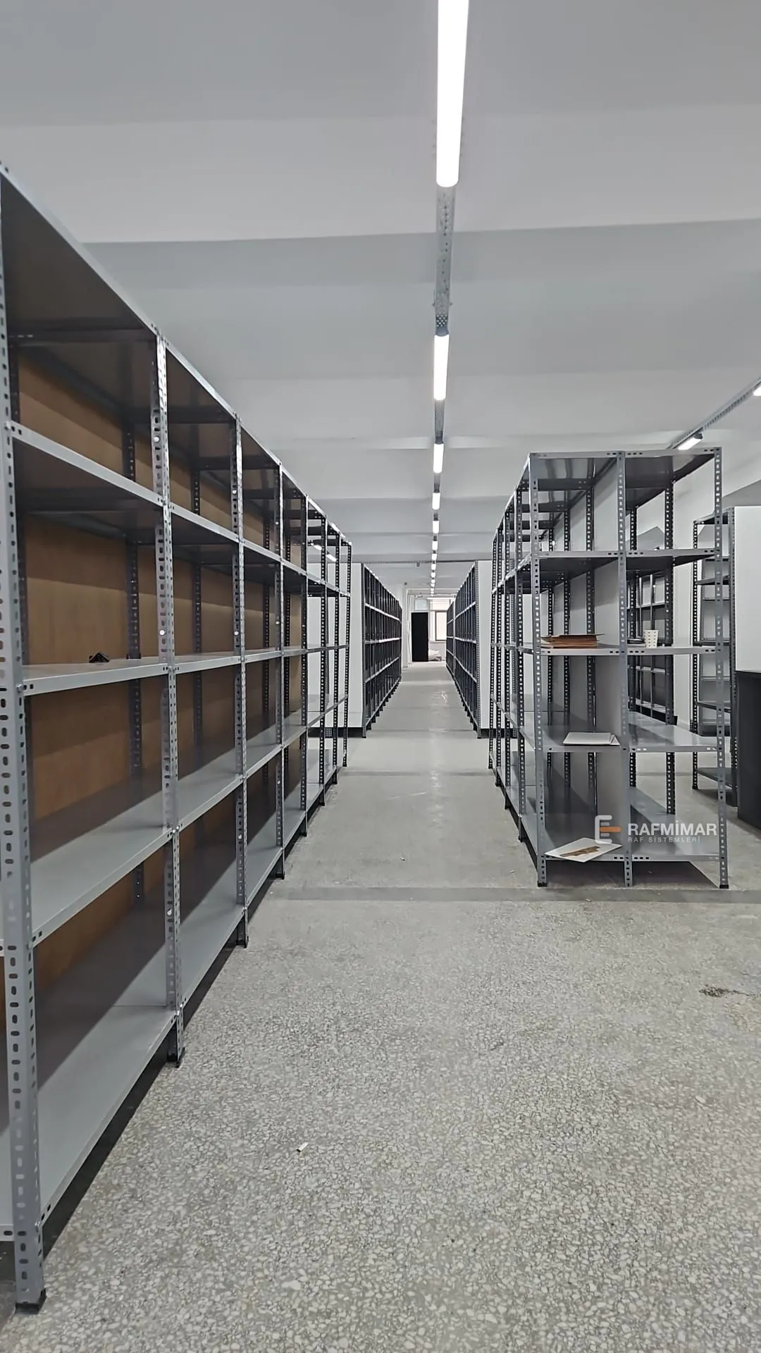 Çelik raf depo rafları Merter