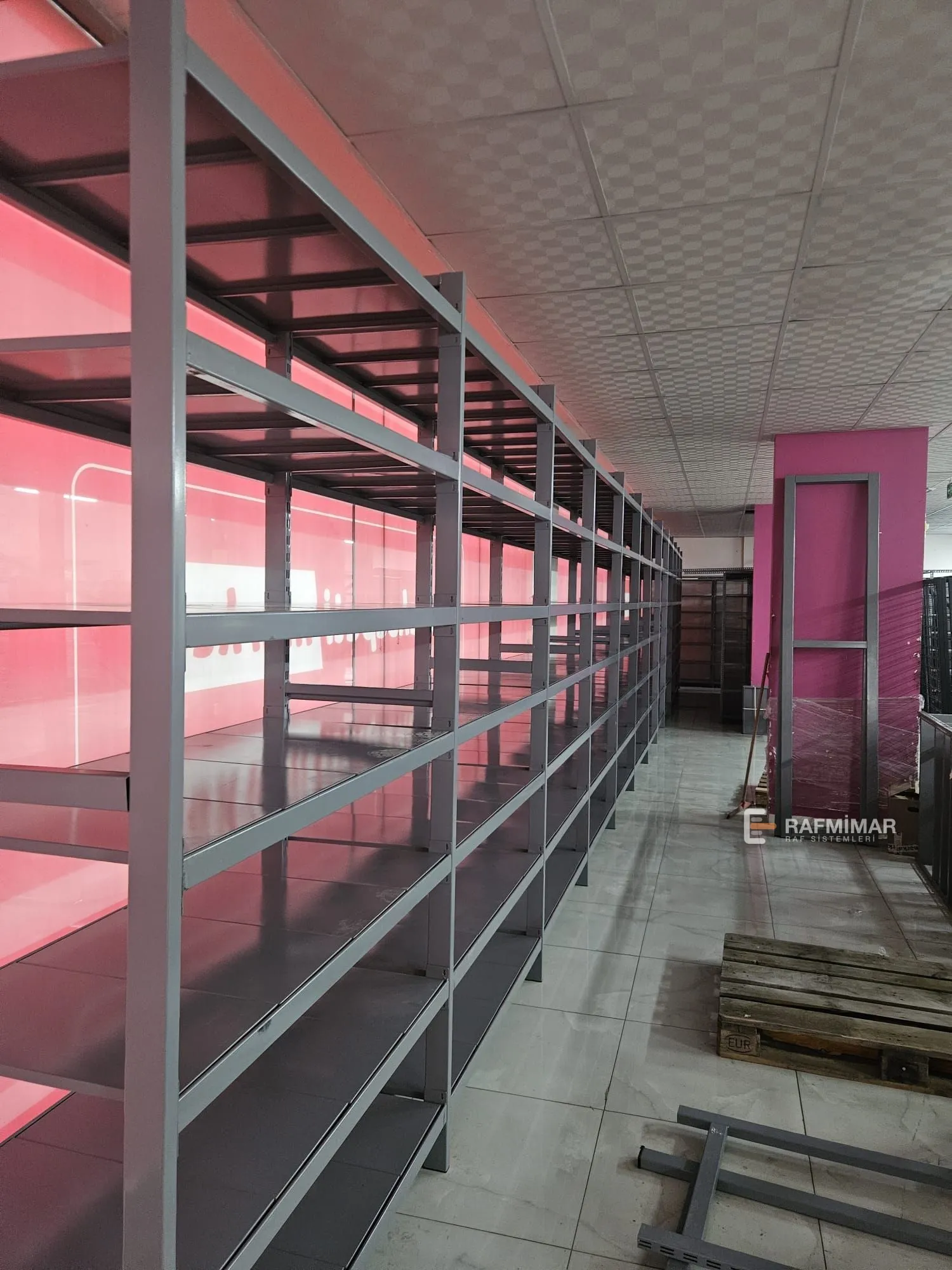 Depo rafı rack sistem