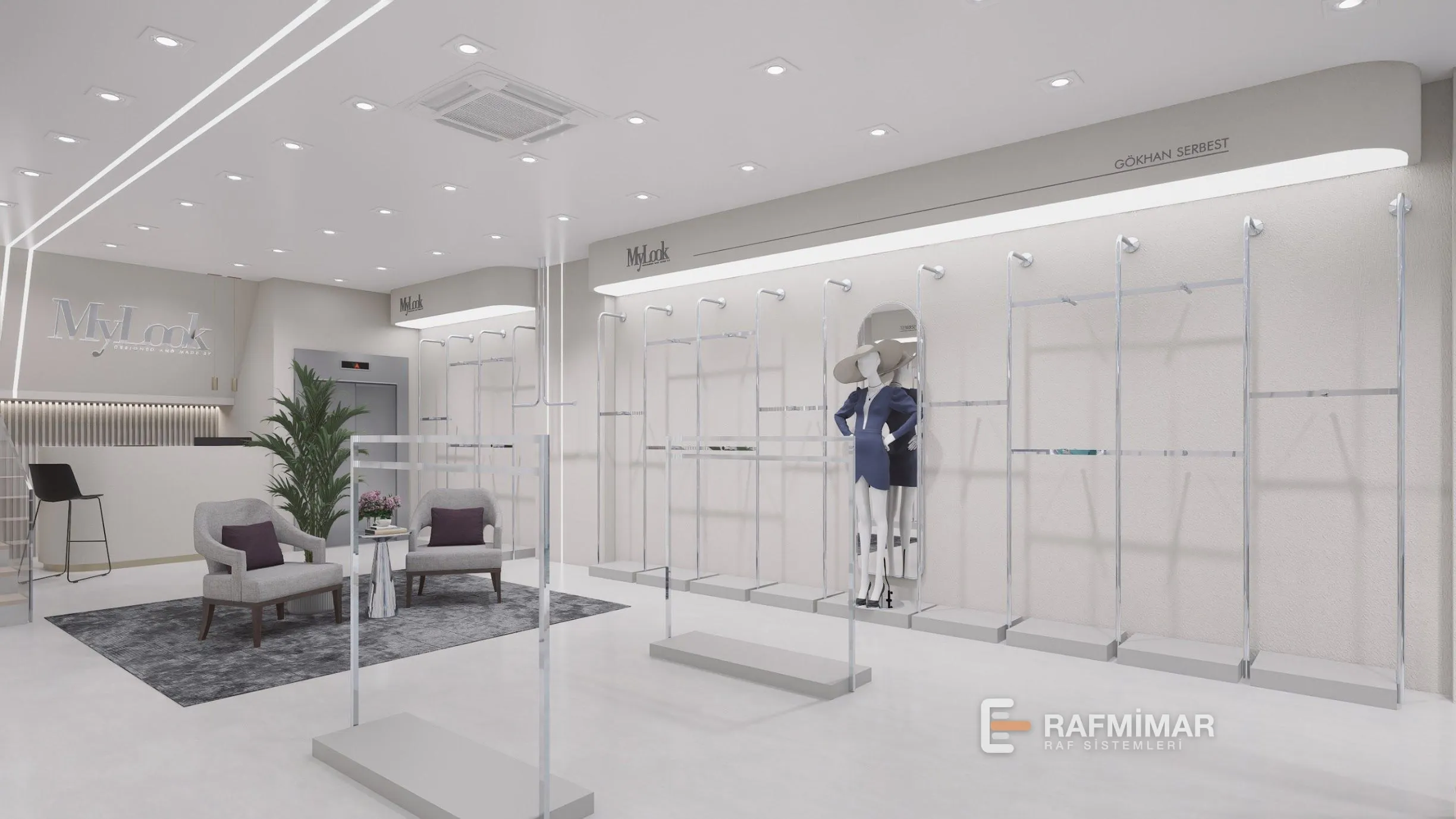 Toptancı mağaza tasarımı — Merter, İstanbul
