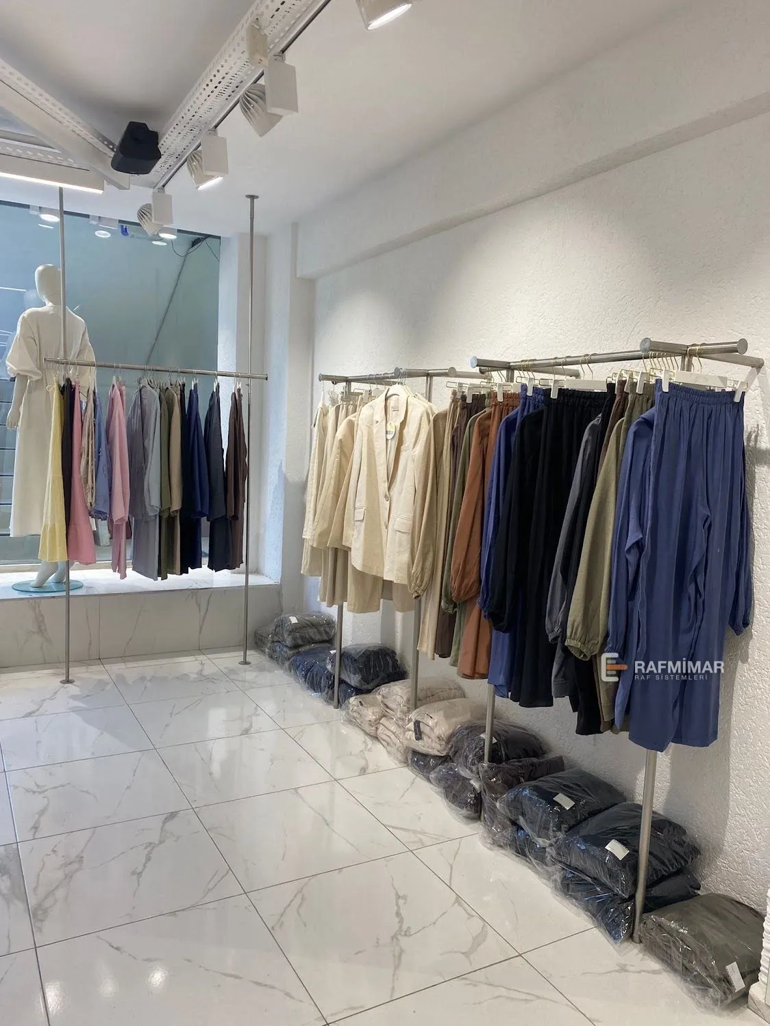 Paslanmaz çelik raf Merter toptancı